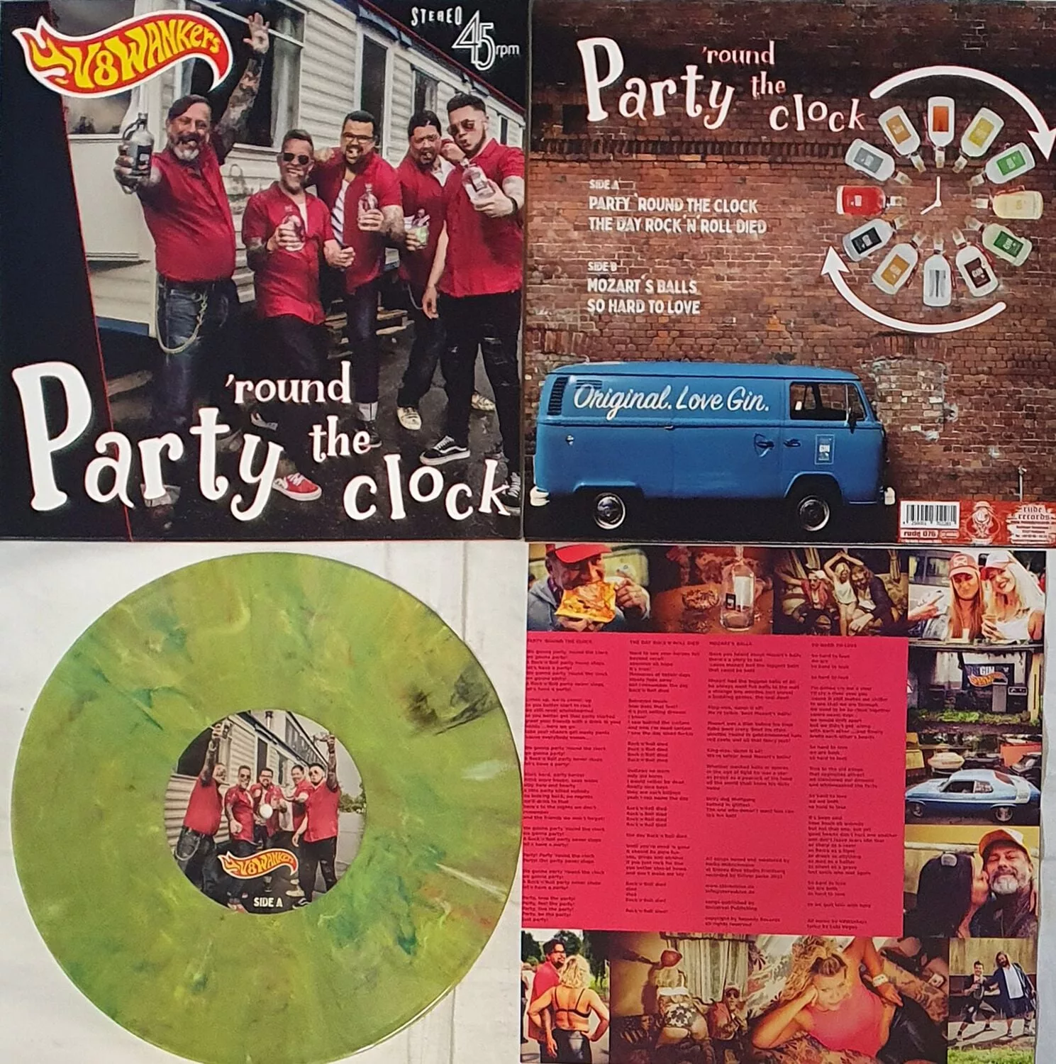 V8 Wankers — Party 'round the clock