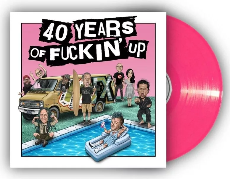 NOFX — 40 Years of Fuckin' Up - Soundtrack