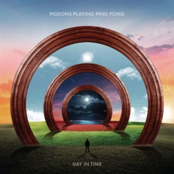 Pigeons Playing Ping Pong — Day In Time