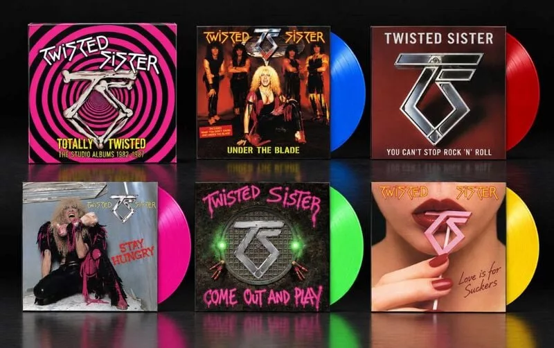 Twisted Sister — Totally twisted - The Studio Albums 1982-1987
